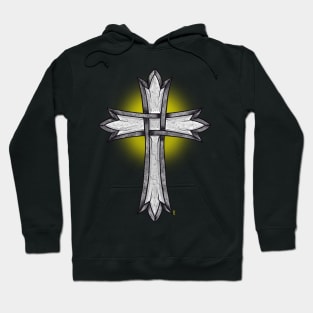 Interlinked cross Hoodie